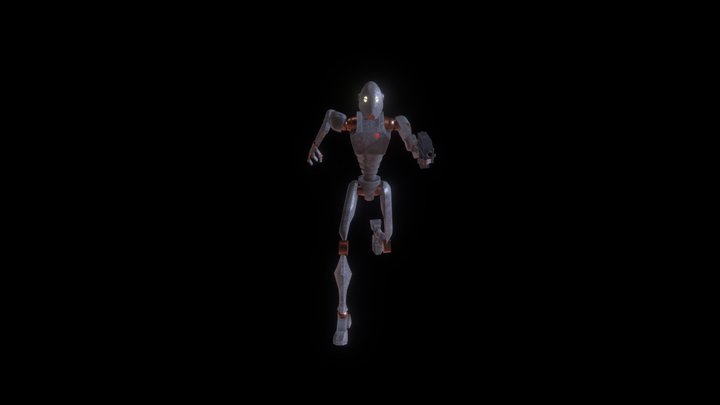 Commando droid 3D Model