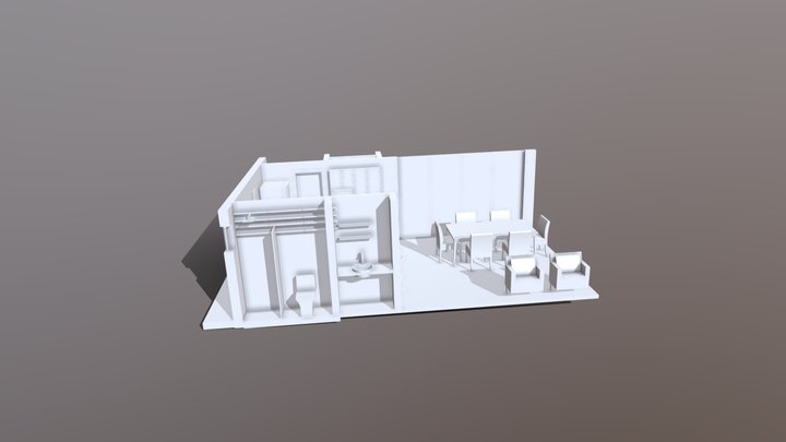 ProjetoErlieDenisonR08_interiores-3DView-Perspec 3D Model