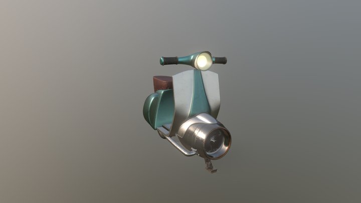 Turbo Scooter 3D Model