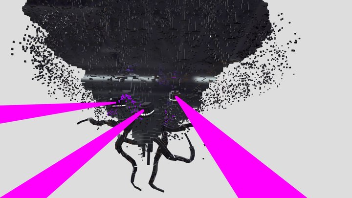 Wither Storm Phase 8 3D Model
