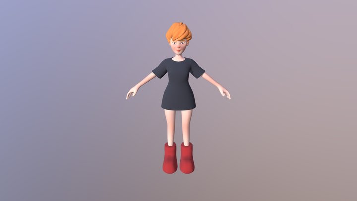 Anna 3D Model