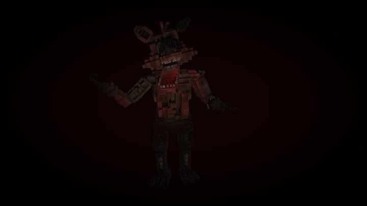 ROTTEN_FOXY(full remake) 3D Model