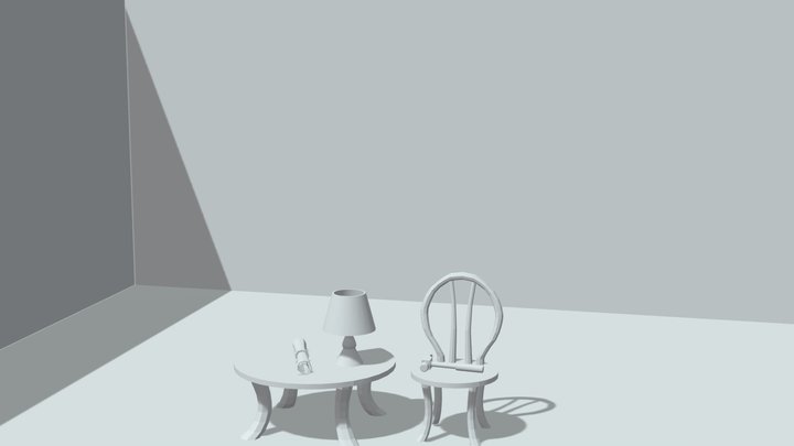 ChairScene 3D Model