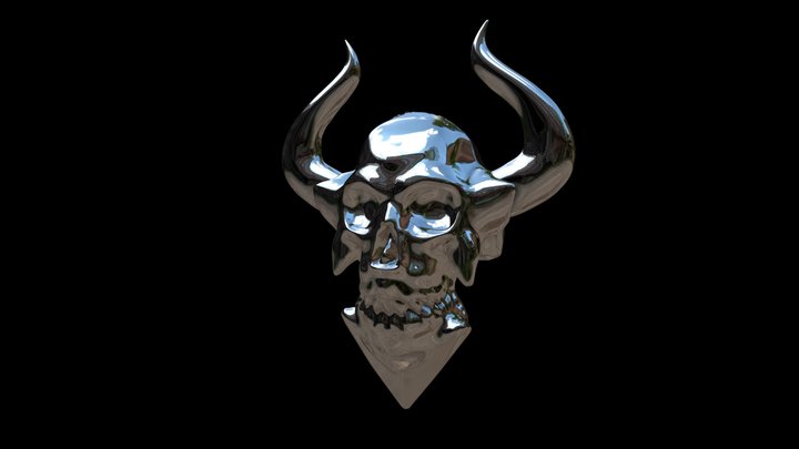 Doom Sheld ornament try 1 3D Model