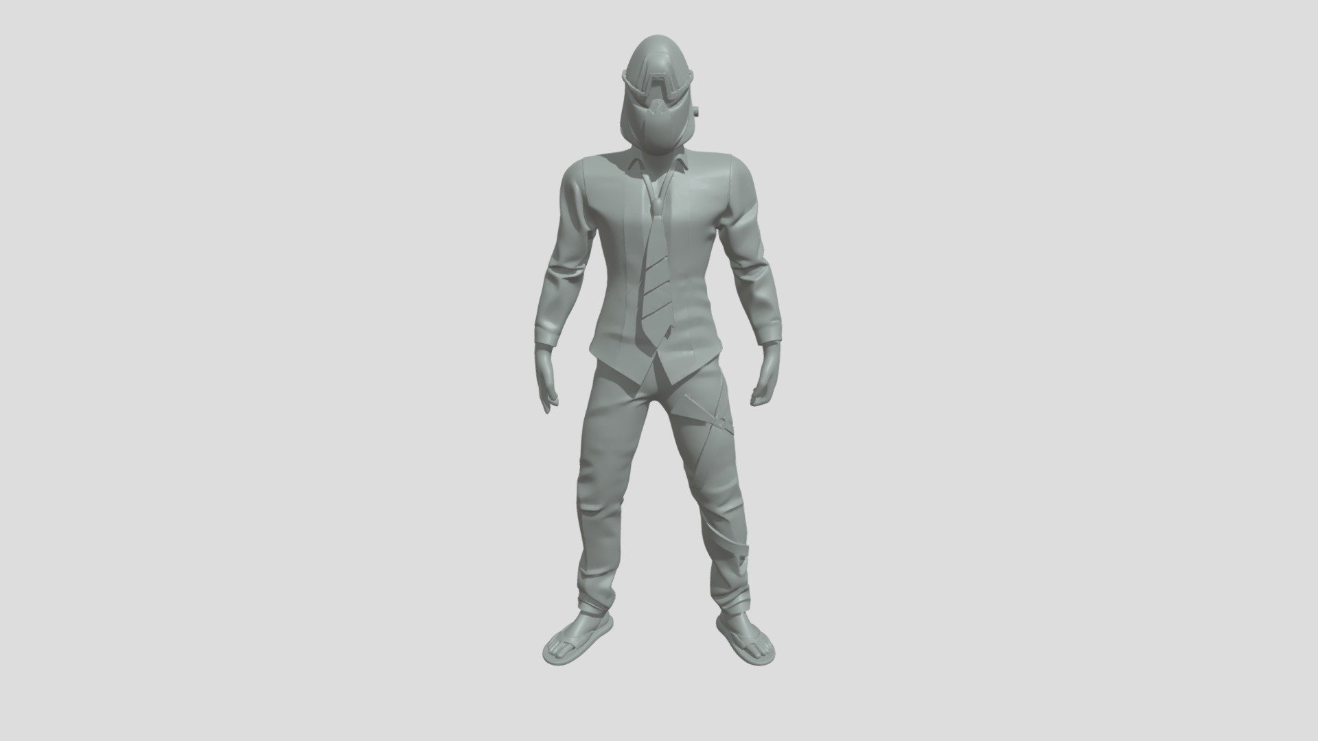 Humanoid figure in outfit - 3D model by Jisan3344 [f350be6] - Sketchfab