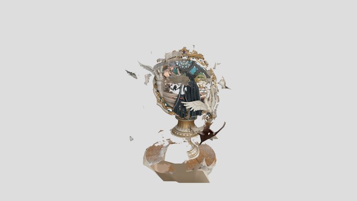 Tes 天鹅 3D Model