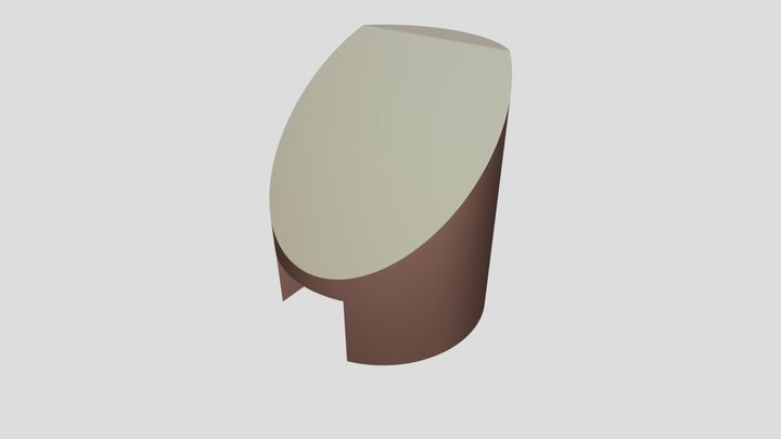 04_Zylinder_VAAbschrägungobenlinks_SANutunten 3D Model