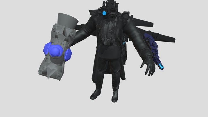 Upgraded-titan-cameraman 3D Model
