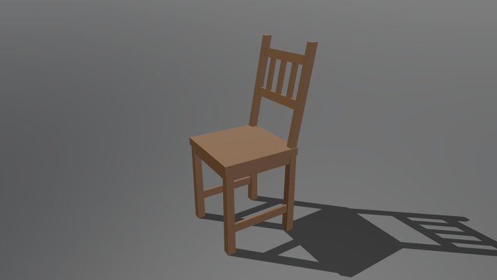Household Props Challenge Day 3: Chair 3D Model
