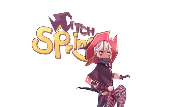 Witch Spring - Pieberry(Low) 3D Model