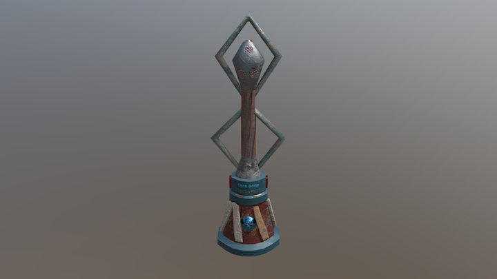 The Unique Mandrel. 3D Model