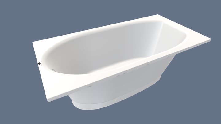 Klassika Plus - Rock Design Bath 3D Model