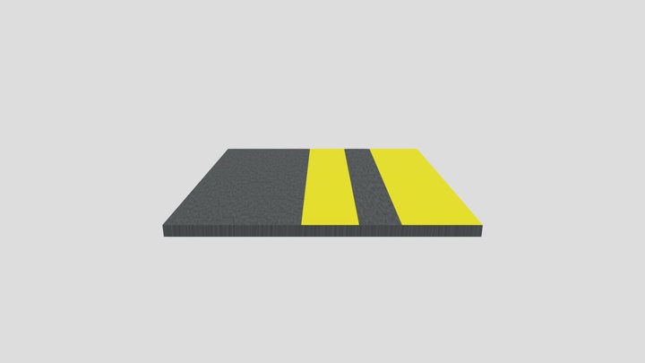 MAG Double Yellow Right Half Meter – Kostenloses 3D-Modell STL