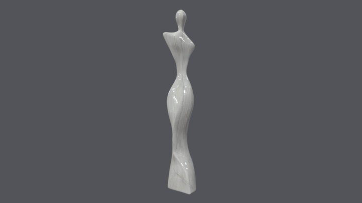 Abstract stone figure 3D Model