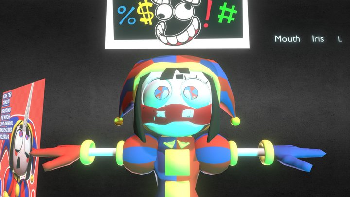 Pomni By Crashsune 3D Model