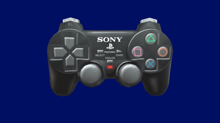PS2 Controller Update 3D Model