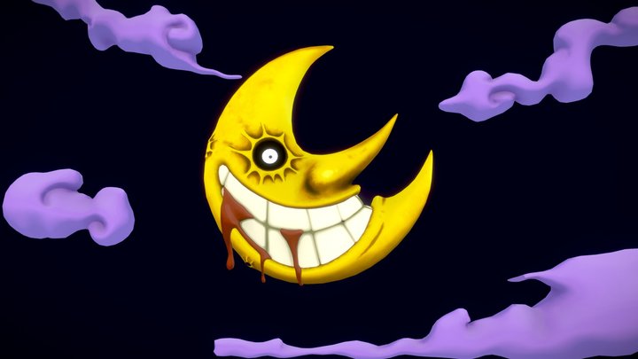 Soul Eater - Moon 3D Model