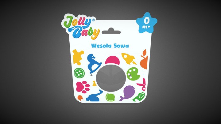 Etykieta Jolly Baby 3D Model