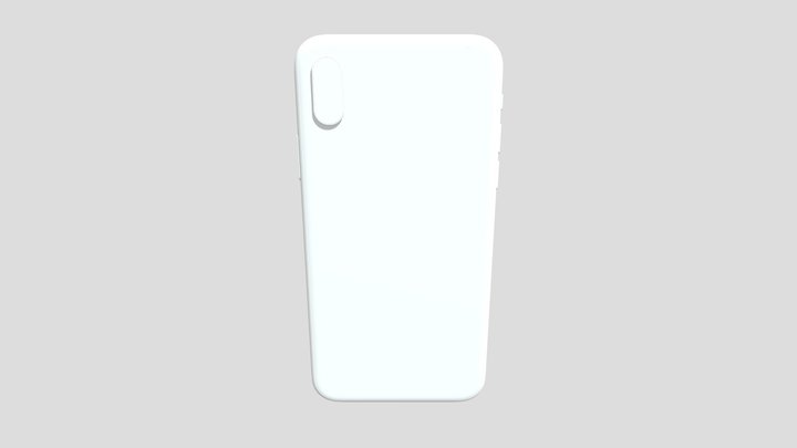 iPhone X 3D Model