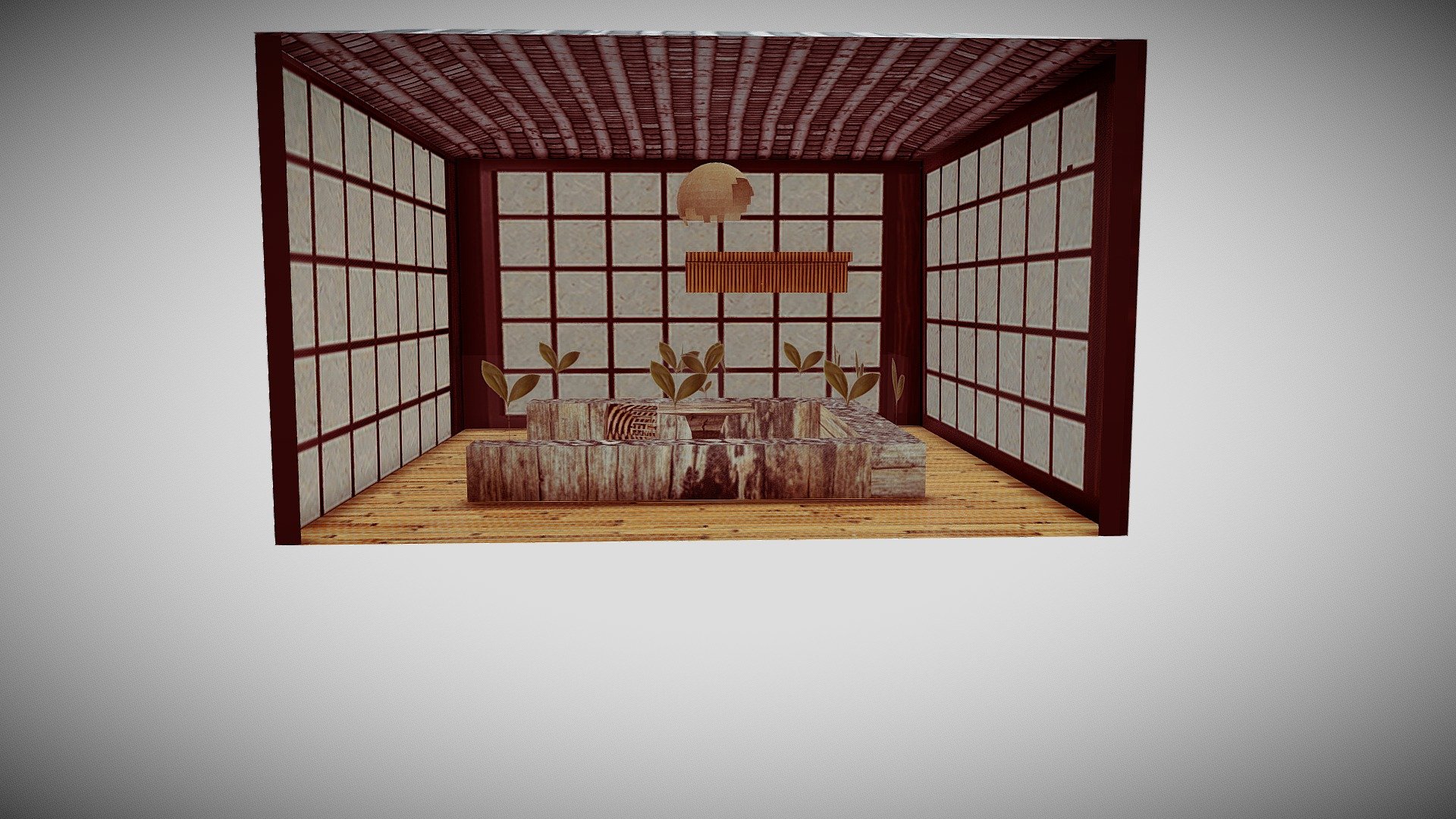 3d diorama-Japan