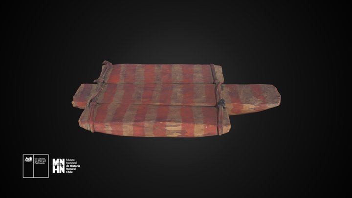 Modelo de balsa prehispánica – Free 3D Model STL