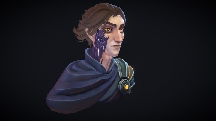 Viktor (Arcane fan art) 3D Model
