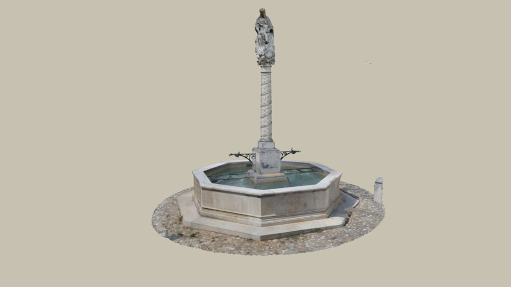 Bad Deutsch-Altenburg Mariensäule — Sketchfab embed 3D viewer