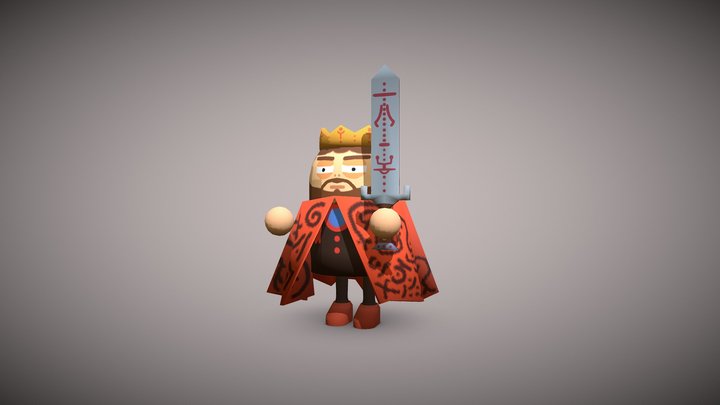 king 3D Model