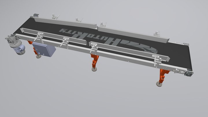 Belt Conveyor, AC-SCO 3D Model