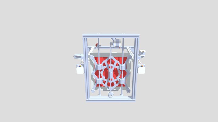 3D Printer Assembly 3D Model