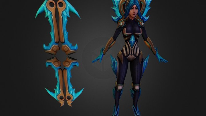 LOL Jinx - A 3D model collection by Catshby - Sketchfab