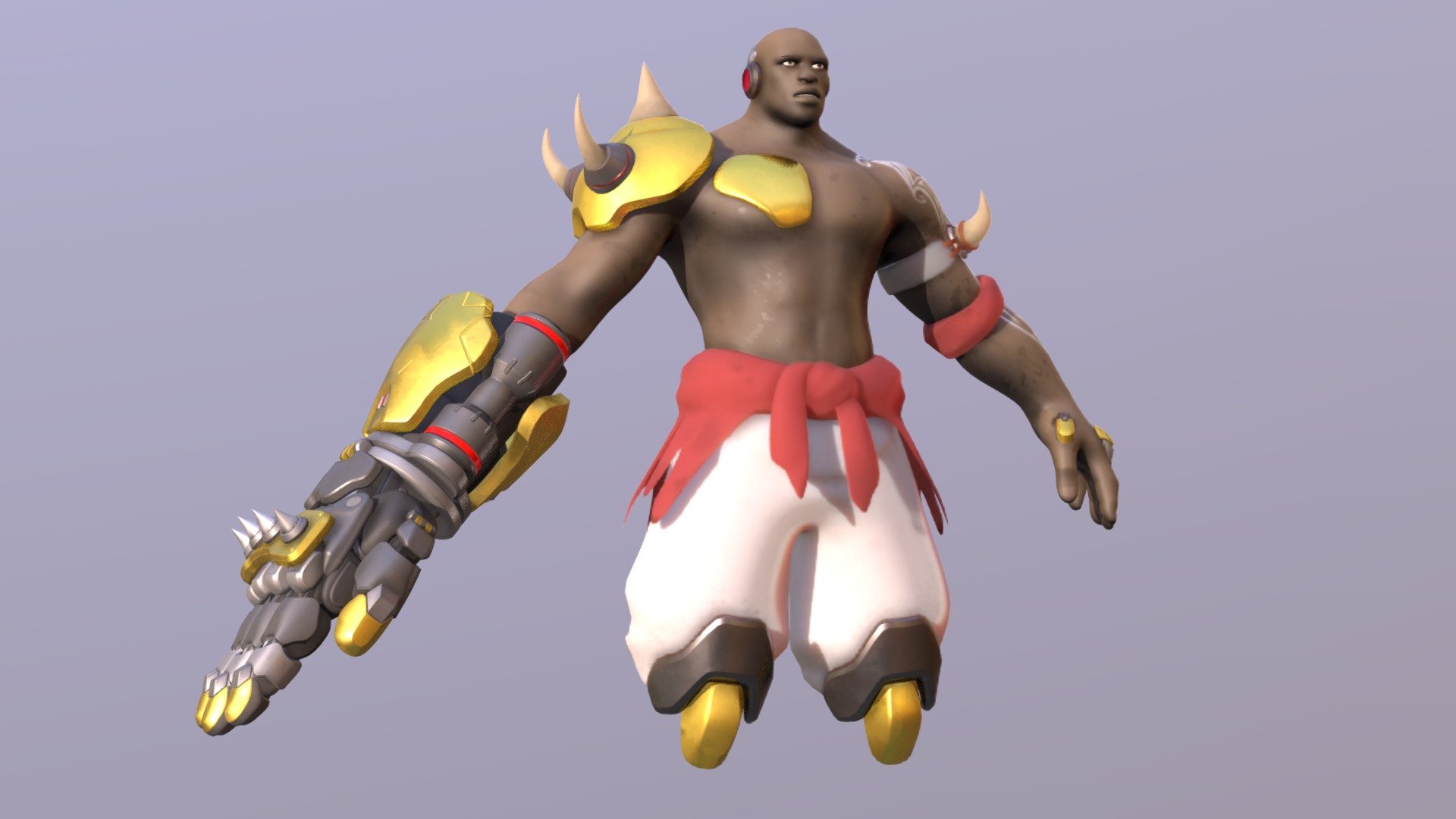 doomfist statue