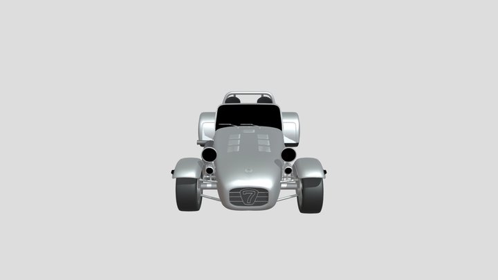 Car Model Game 3D Model