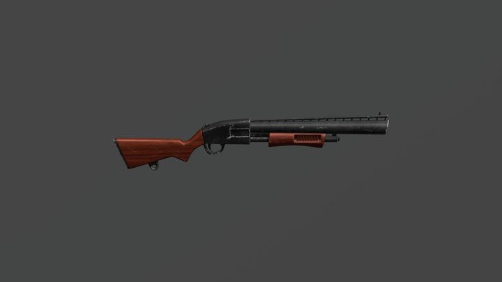 Gun 10 3D Model