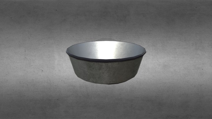 Intro to 3D - Assignment 1: Dog Bowl 3D Model
