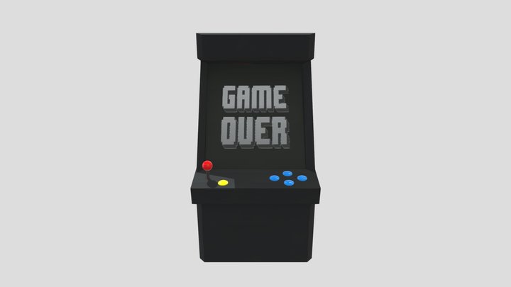 Arcade_Machine 3D Model