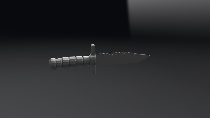 First time weapons creation in blender 3D Model
