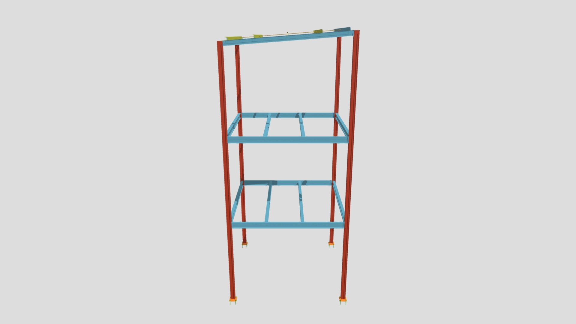 Prédio metálico 4x4 - Vasques Projetos