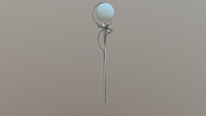 wizard staff 3D Model