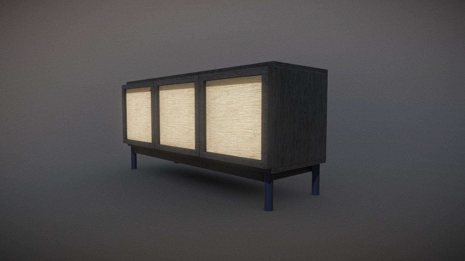 Storage cabinet Pavia — Sketchfab embed 3D viewer