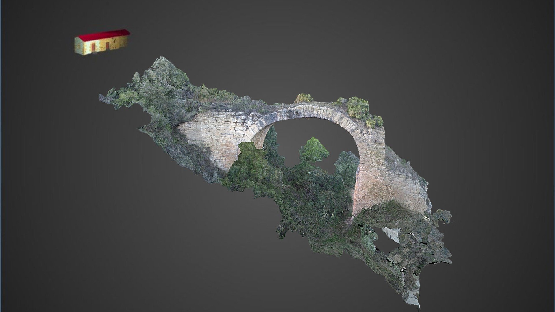 Puente Mantible Logroño. Estado en 2017.