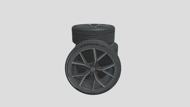 Volkswagen Tires – Modèle 3D gratuit STL