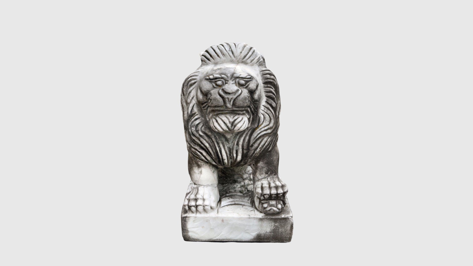 Lion 3D Scan - Download Free 3D model by AndrewBroseph [f35fc82 ...