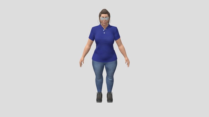 Character Lowpoly 01 3D Model