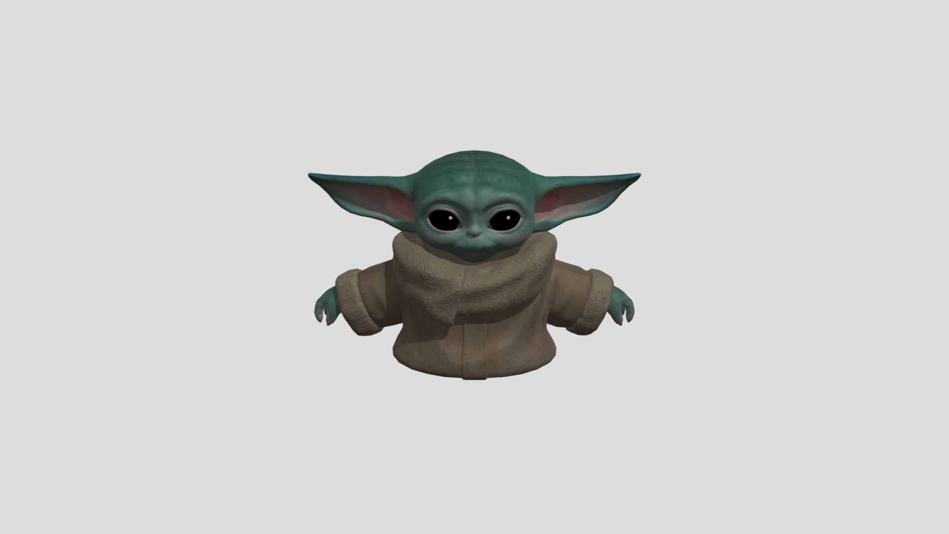 Baby Yoda Fortnite whitout flying stroller
