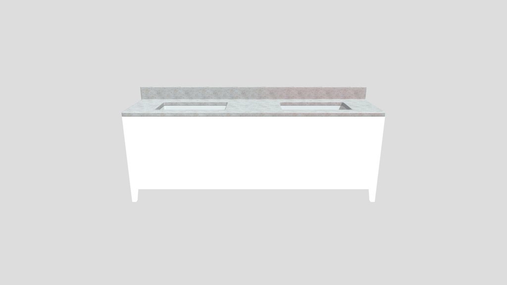 Bathroom Counter Rectangular Wood