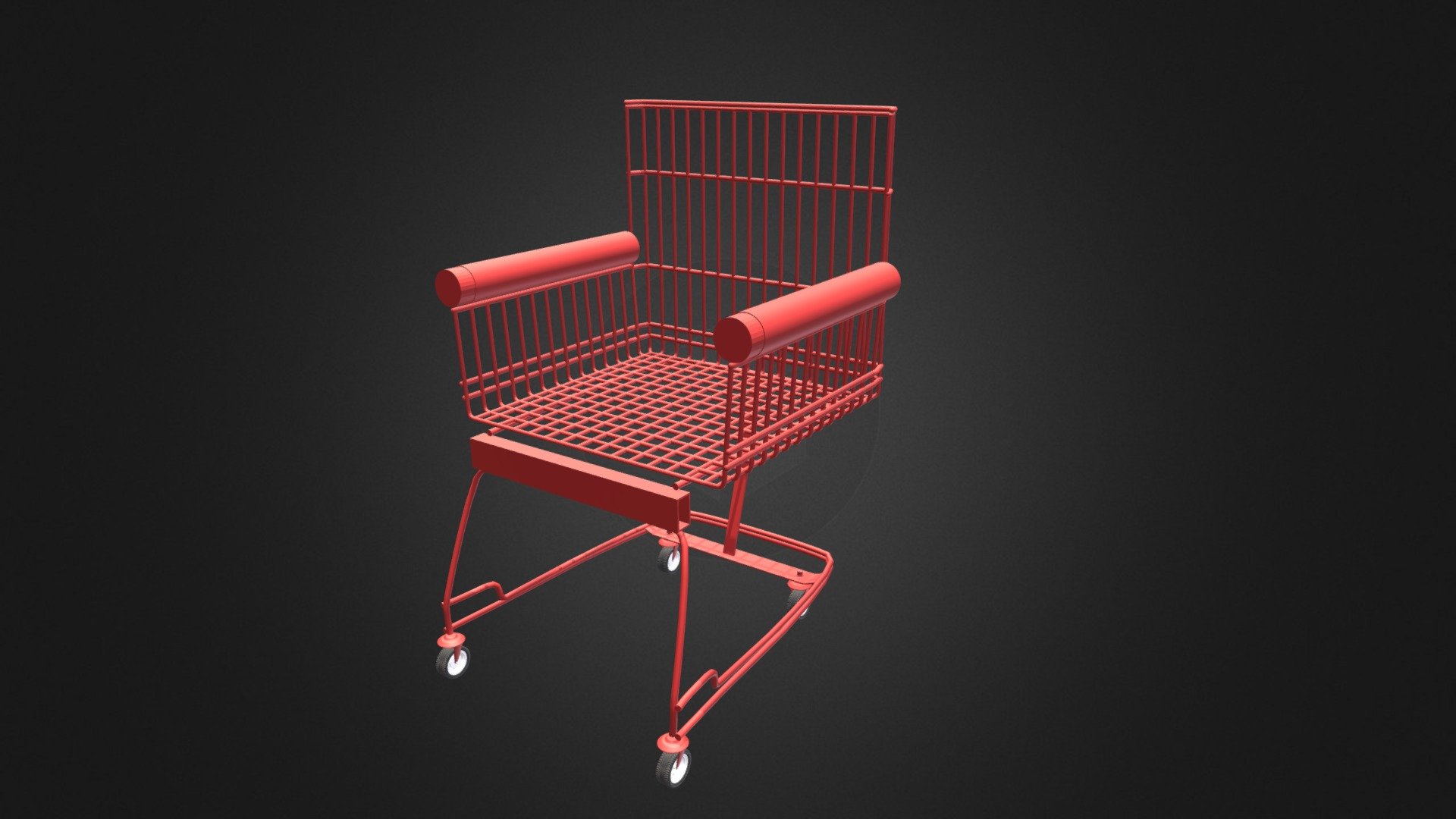 cart chair armchair - Download Free 3D model by yuleeeee [f362de3 ...