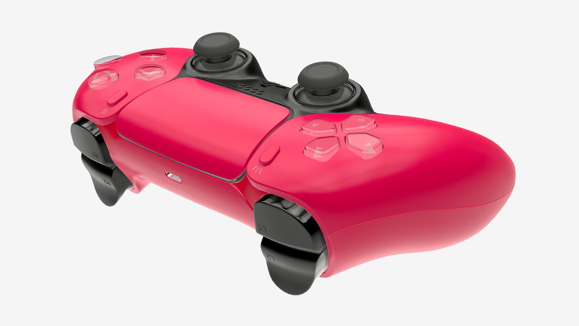 Playstation 5 DualSense controller nova pink - Buy Royalty Free 3D ...