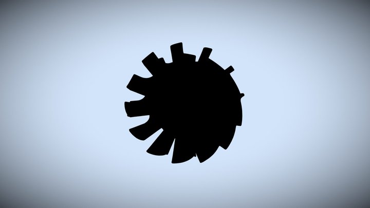 螺旋桨叶 3D Model