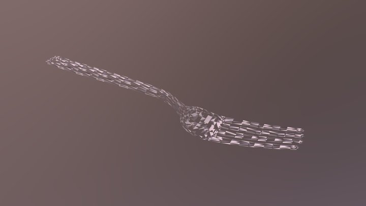 Fork - clean model 3D Model